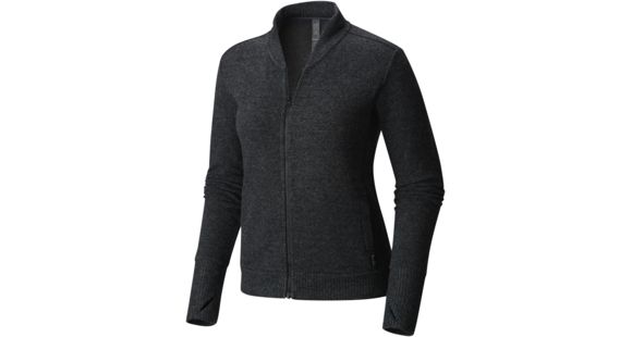 Mountain Hardwear Sarafin Long Sleeve Bomber - Women's-Black-X-Small