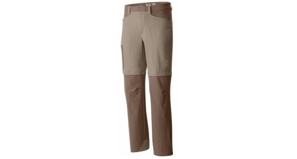 Mountain Hardwear Sawhorse Convertible Pant - Men's-Khaki-Regular Inseam-34 Waist