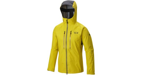 Mountain Hardwear Seraction Jacket - Men's-Electron Yellow-Medium