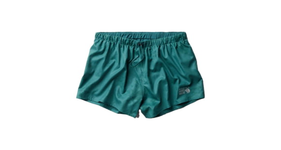 Mountain Hardwear Shade Lite Shorts - Women's, Aqua Green Nebula Print, Medium, 1986791318-M