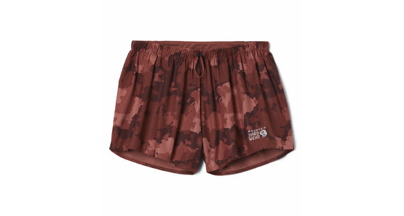 Mountain Hardwear Shade Lite Shorts - Women's, Clay Earth Pines Camo, Large, 1986791646-Co-L-R