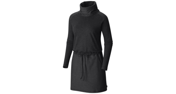 Mountain Hardwear Shadow Knit Long-Sleeve Dress - Women's-Black-Medium