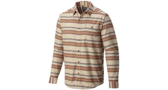 Mountain Hardwear Shattuck Long Sleeve Shirt - Men's-Oatmeal-Small