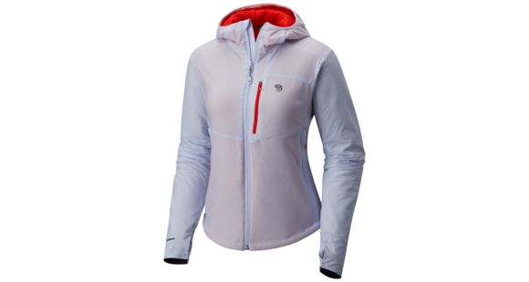 Mountain Hardwear Skypoint Hooded Jacket - Women's, Atmosfear, L, 1732231583-L