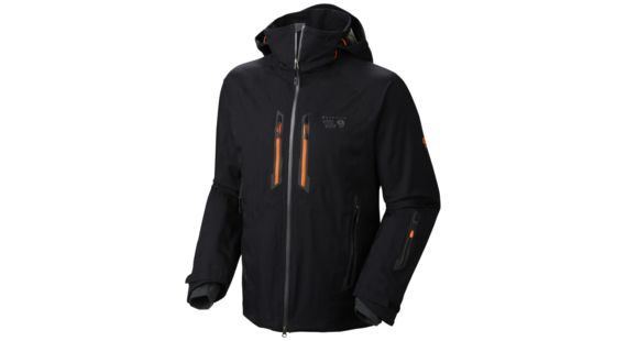 Mountain Hardwear Snowtastic Jacket - Men's-Black-XX-Large