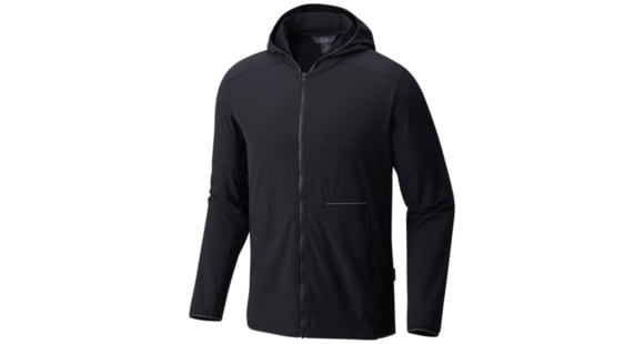 Mountain Hardwear Speedstone Hooded Jacket - Men's, Black, XXL, 1719481010-XXL