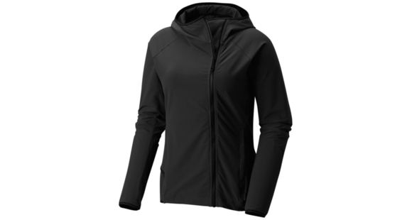 Mountain Hardwear Speedstone Hooded Jacket - Women's, Stealth Grey, S, 1765021006-S