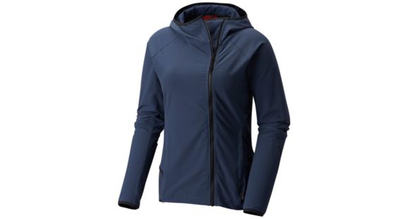 Mountain Hardwear Speedstone Hooded Jacket - Women's, Zinc, S, 1765021492-S