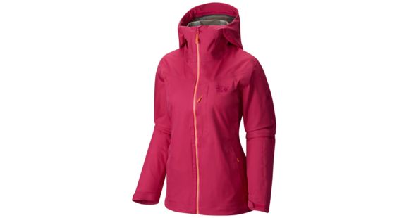 Mountain Hardwear Straight Chuter Jacket -Women's, Haute Pink, Large, OL6773627-L