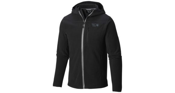 Mountain Hardwear Strecker Hooded Jacket - Men's-Black-Small