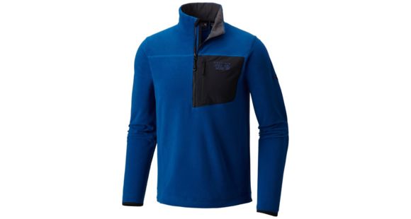 Mountain Hardwear Strecker Lite 1/4 Zip - Men's, Nightfall Blue, XXL, 1649891448-XXL