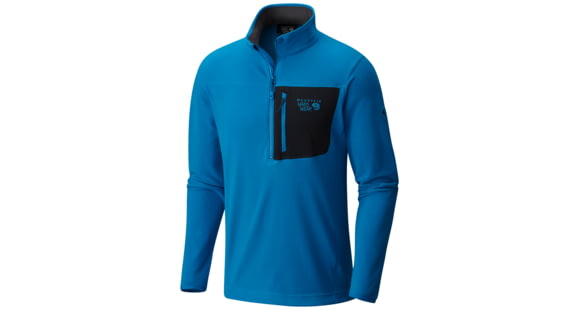 Mountain Hardwear Strecker Lite 1/4 Zip - Men's-Dark Compass-Medium