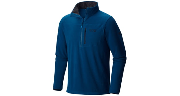 Mountain Hardwear Strecker Lite 1/4 Zip - Men's-Phoenix Blue-Large