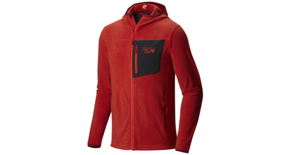 Mountain Hardwear Strecker Lite Hooded Jacket - Men's -Dark Fire-Large