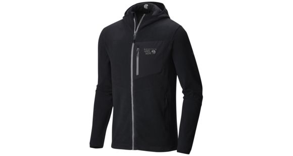 Mountain Hardwear Strecker Lite Hooded Jacket - Men's -Black-Large