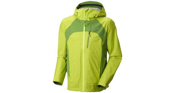 Mountain Hardwear Stretch Capacitor Jacket - Men's-Acid Green-X-Large