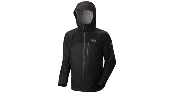 Mountain Hardwear Stretch Capacitor Jacket - Men's-Black-Medium