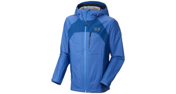 Mountain Hardwear Stretch Capacitor Jacket - Men's-Static Blue-Medium
