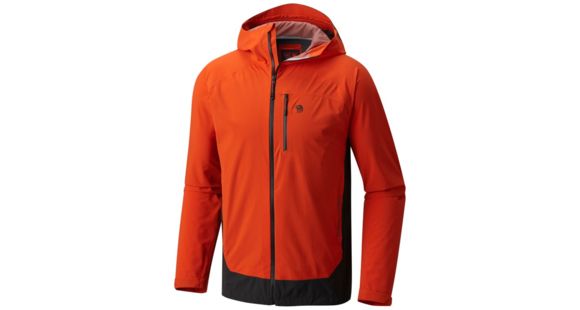 Mountain Hardwear Stretch Ozonic Jacket - Men's, Large, State Orange, 1765071842-L
