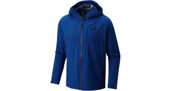 Mountain Hardwear Stretch Ozonic Jacket - Men's, Extra Large, Nightfall Blue, 1584001448-XL