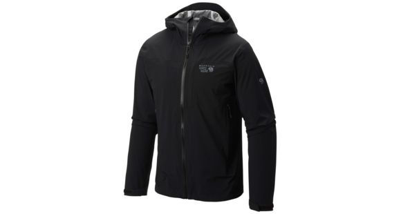 Mountain Hardwear Stretch Ozonic Jacket - Men's, Extra Large, Black, 1584001090-XL
