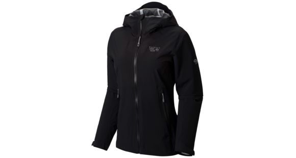 Mountain Hardwear Stretch Ozonic Jacket - Women's-Black-X-Large