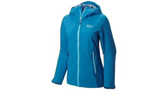Mountain Hardwear Stretch Ozonic Jacket - Women's-Ocean Blue-Large