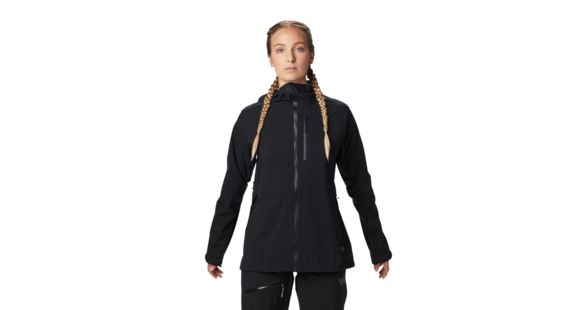 Mountain Hardwear Stretch Ozonic Jacket - Women's, Black, Small, OL1617010-S