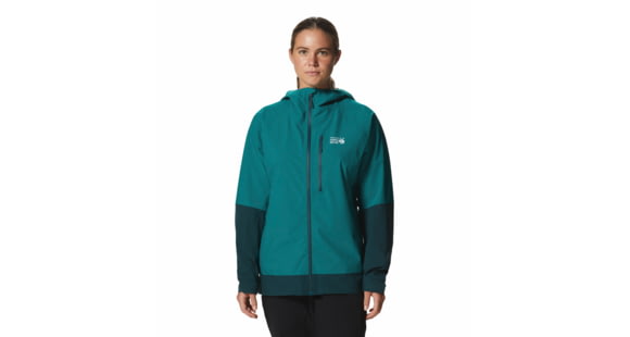 Mountain Hardwear Stretch Ozonic Jacket - Women's, Botanic, Dark Marsh, Small, 1985721340-B, Dark Marsh-S