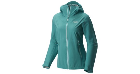 Mountain Hardwear Stretch Ozonic Jacket - Women's-Glacier Green-Medium