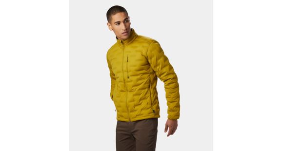 Mountain Hardwear StretchDown DS Jacket, Dark Citron, M, 1749111368-M