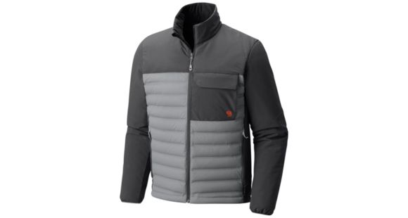 Mountain Hardwear StretchDown HD Jacket - Men's, Manta Grey, Shark, XXL, 1732021073-XXL