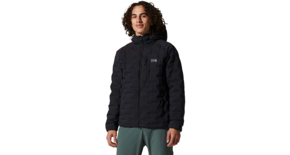 Mountain Hardwear Stretchdown Hoody - Men's, Black, Extra Large, 1942911010-XL