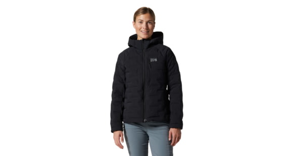 Mountain Hardwear Stretchdown Hoody - Women's, Black, XS, 2104781-010-XS