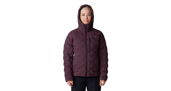 Mountain Hardwear Stretchdown Hoody - Women's, Blackberry, XL, 2104781-513-XL