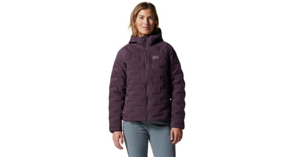 Mountain Hardwear Stretchdown Hoody - Women's, Dusty Purple, Medium, 1943271500-M
