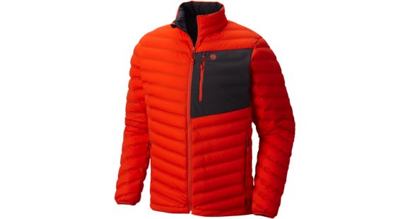 Mountain Hardwear StretchDown Jacket - Men's, State Orange, Small