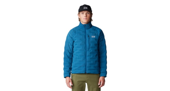 Mountain Hardwear StretchDown Jacket - Men's, Dark Caspian, Large, 2104501418-L