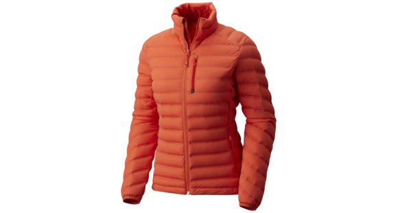 Mountain Hardwear StretchDown Jacket - Women's, Bright Ember, Extra Small, 1756291868-XS