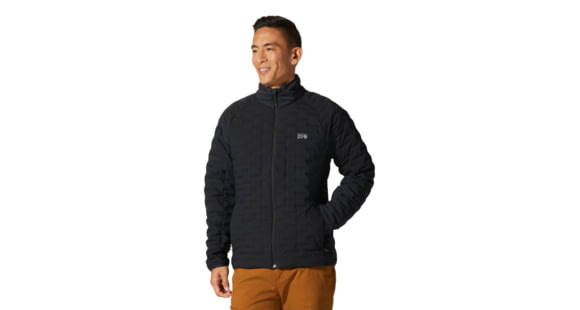 Mountain Hardwear Stretchdown Light Jacket - Men's, Medium, Black, 1986171010-Black-M