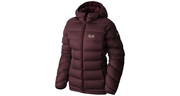 Mountain Hardwear StretchDown Plus Hooded Jacket - Women's-Purple Plum-Medium