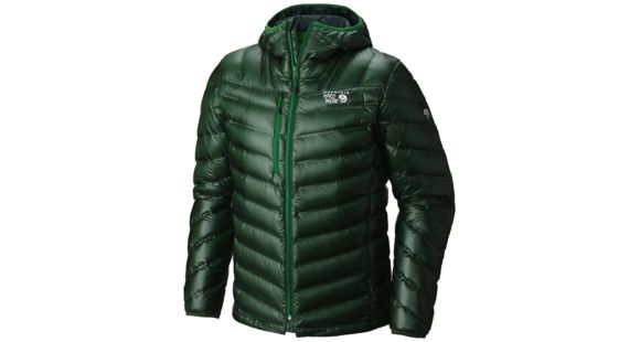 Mountain Hardwear StretchDown RS Hooded Jacket - Men's-Forest-Large