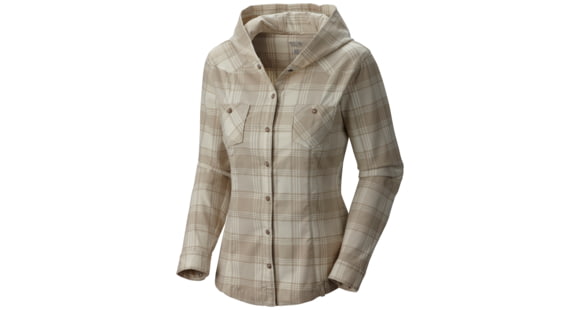 Mountain Hardwear Stretchstone Flannel Hooded Shirt - Women's-Snow-2