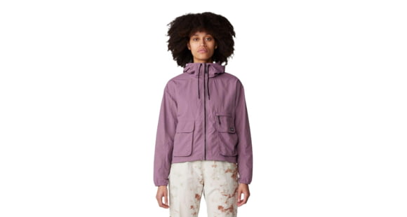 Mountain Hardwear Stryder Full Zip Top - Women's, Dark Daze, Small, 2067721533-S