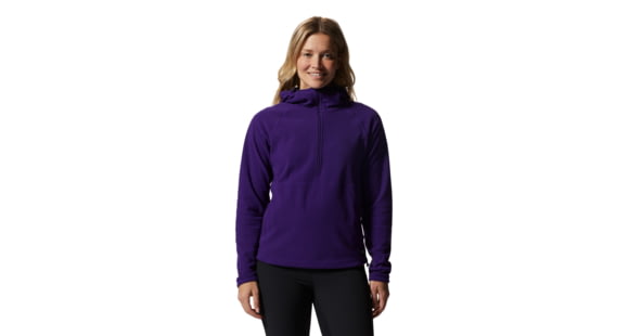 Mountain Hardwear Summit Grid Half Zip Hoody - Women's, Medium, Zodiac, 2019011506-Zodiac-M