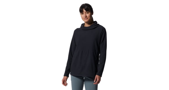 Mountain Hardwear Summit Grid Tunic Hoody - Women's, Large, Dark Storm, 2019001004-Dark Storm-L