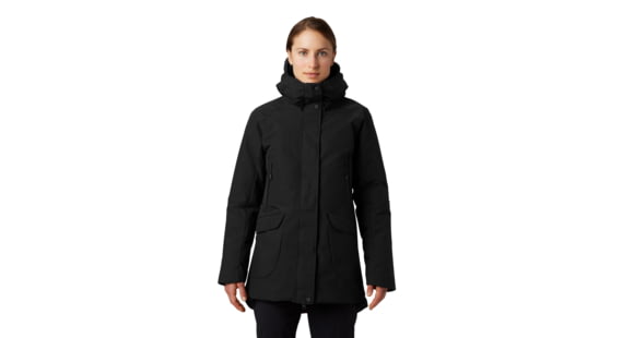 Mountain Hardwear Summit Shadow Gore-Tex Down Parka - Women's, Black, Large, OL7776010-L