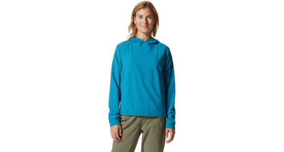 Mountain Hardwear Sunshadow Long Sleeve Hoody - Women's, Vinson Blue, Medium, 1924091446-M