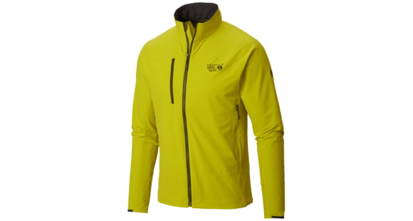 Mountain Hardwear Super Chockstone Full Zip Jacket - Men's-Gingko-Large