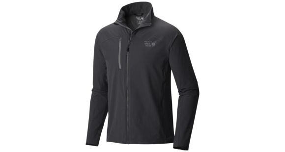Mountain Hardwear Super Chockstone Full Zip Jacket - Men's-Shark/Titanium-Large